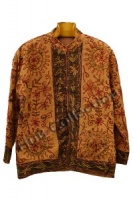 Quilted Elephant Jacket Brown